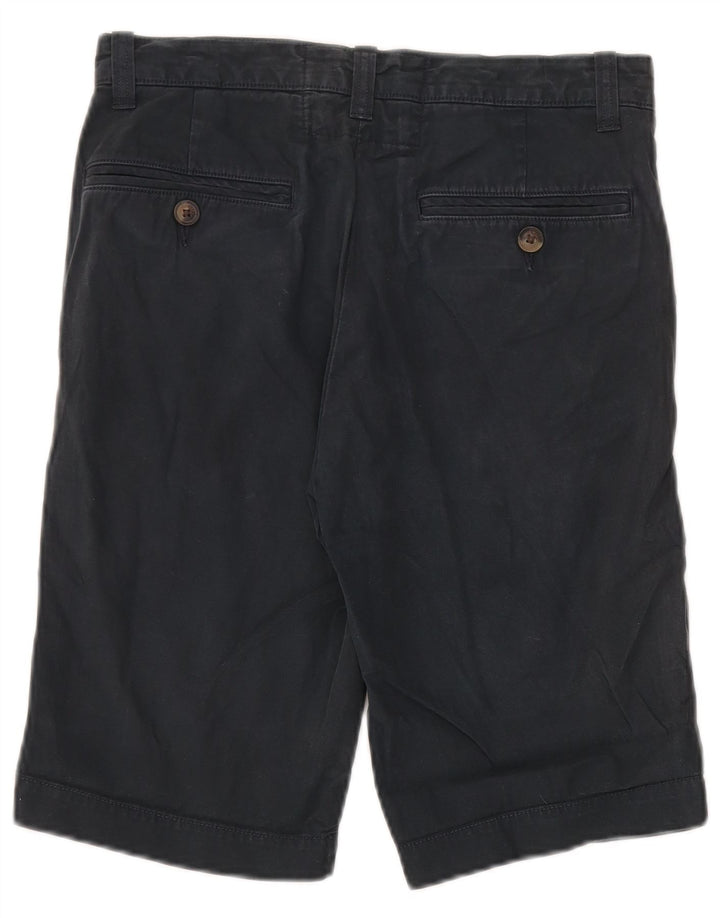 Jack Wills Womens Chino Shorts W28 Medium Navy Blue Cotton