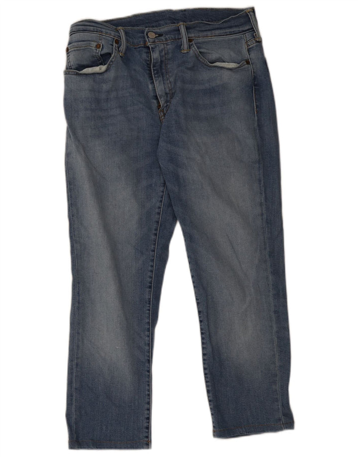 Levi's Herren 511 verkürzte Slim-Jeans, W33, L25, blaue Baumwolle