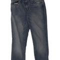 Levi's Herren 511 verkürzte Slim-Jeans, W33, L25, blaue Baumwolle
