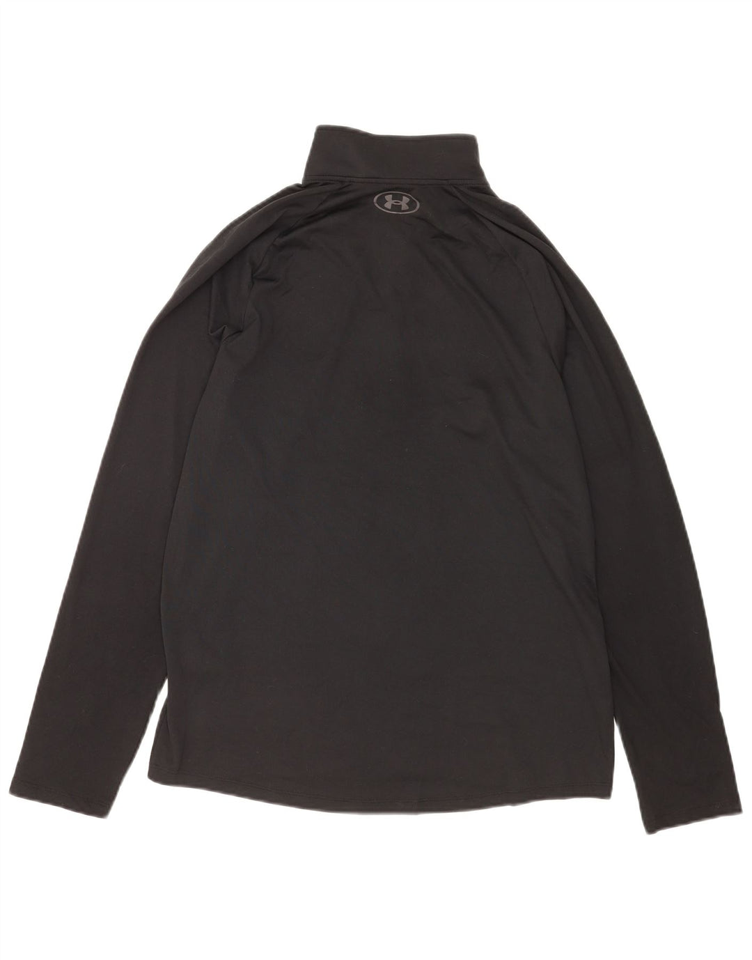Under Armour Haut de Survêtement Zip Neck Pullover Homme Noir Moyen Polyester