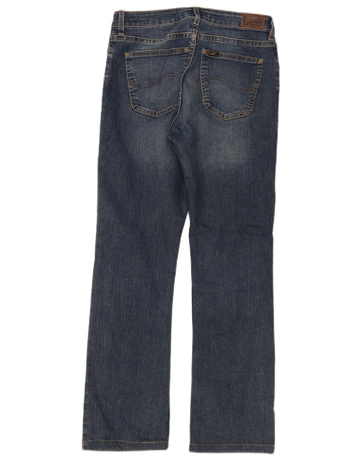 Lee Womens Cameron Straight Jeans W31 L29 Blue Cotton