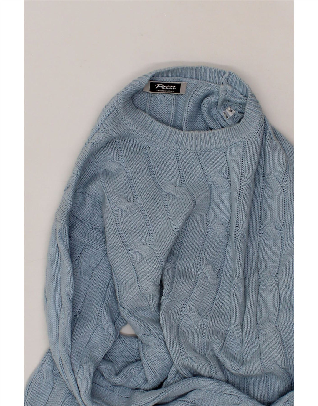 VINTAGE Mens Crew Neck Jumper Sweater XL Blue Vintage Vintage and Second-Hand Vintage from Messina Hembry 