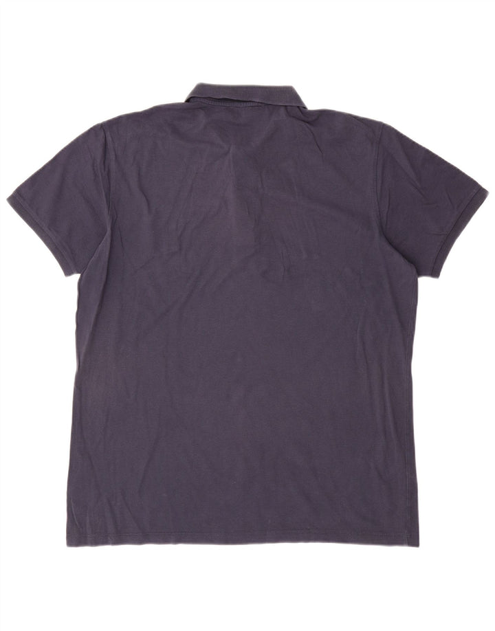 Lacoste Mens Polo Shirt Size 7 2XL Navy Blue