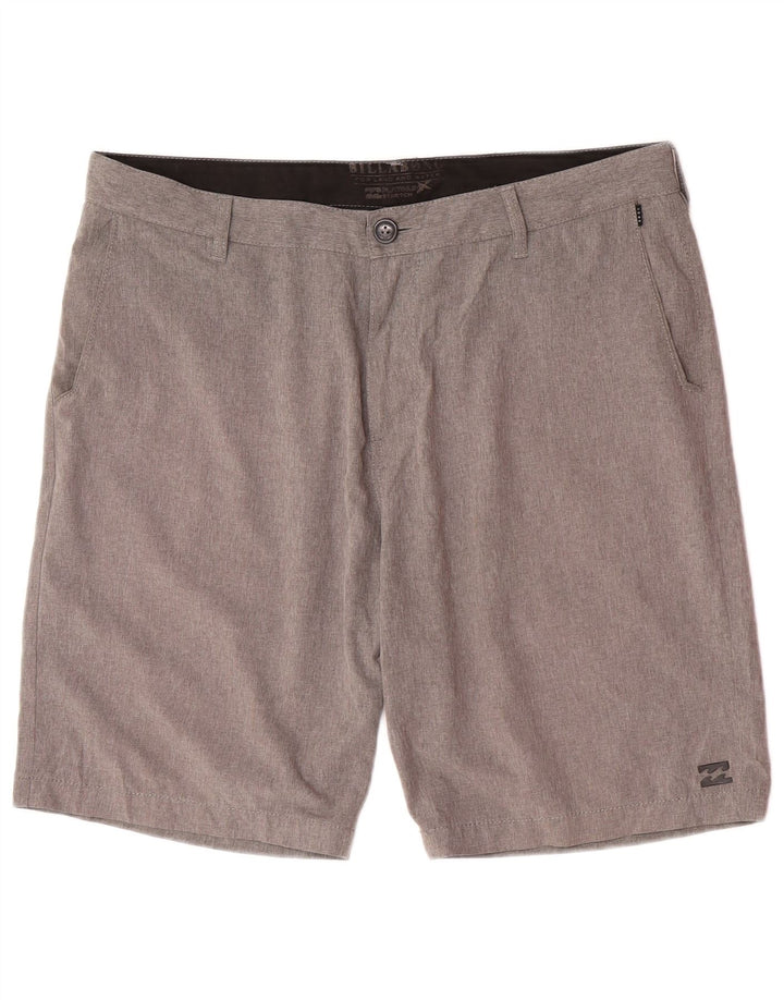 Billabong Mens Chino Shorts W36 Large Grey Polyester