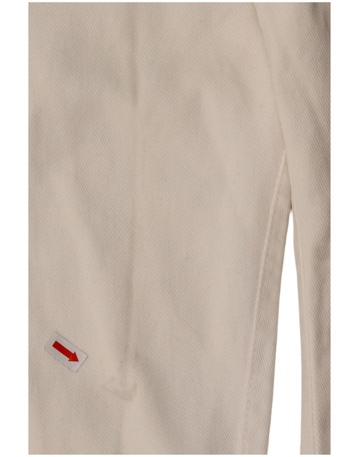 ROY ROGERS Mens Slim Jeans W36 L34  White Cotton