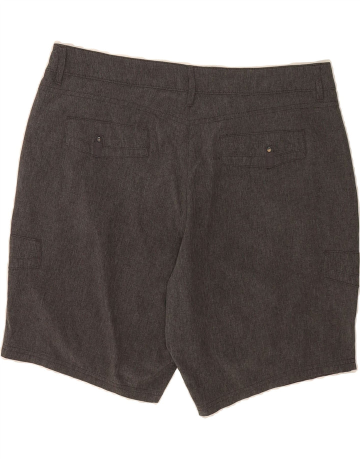 LEE Womens Cargo Shorts US 18 2XL W38  Grey Polyester Vintage Lee and Second-Hand Lee from Messina Hembry 