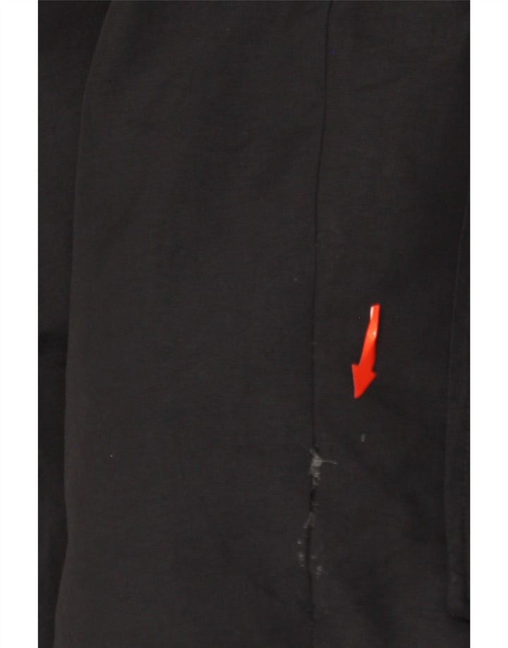 AESSE Mens Hooded Parka Jacket UK 40 Large Black