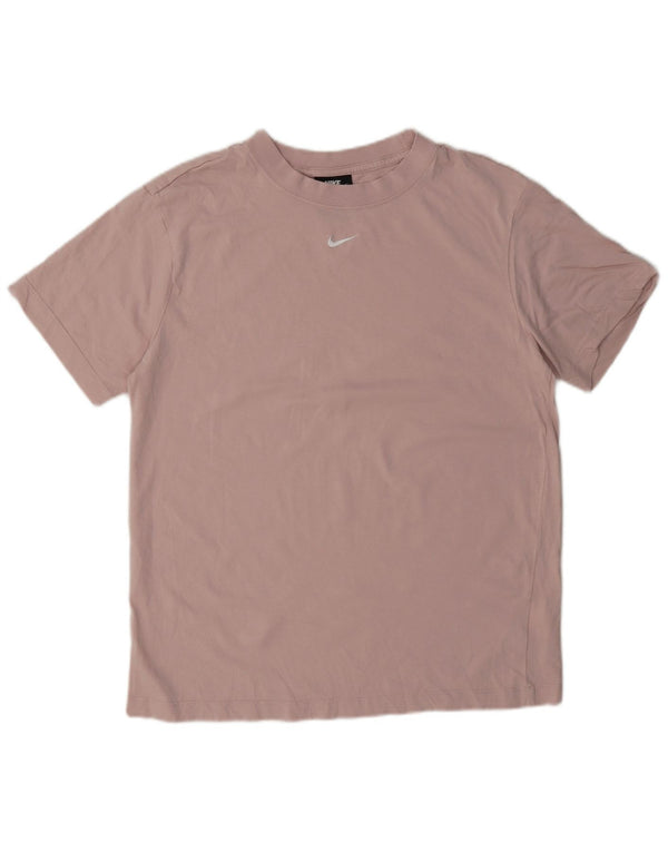 Nike Mens T-Shirt Top XS Pink Cotton