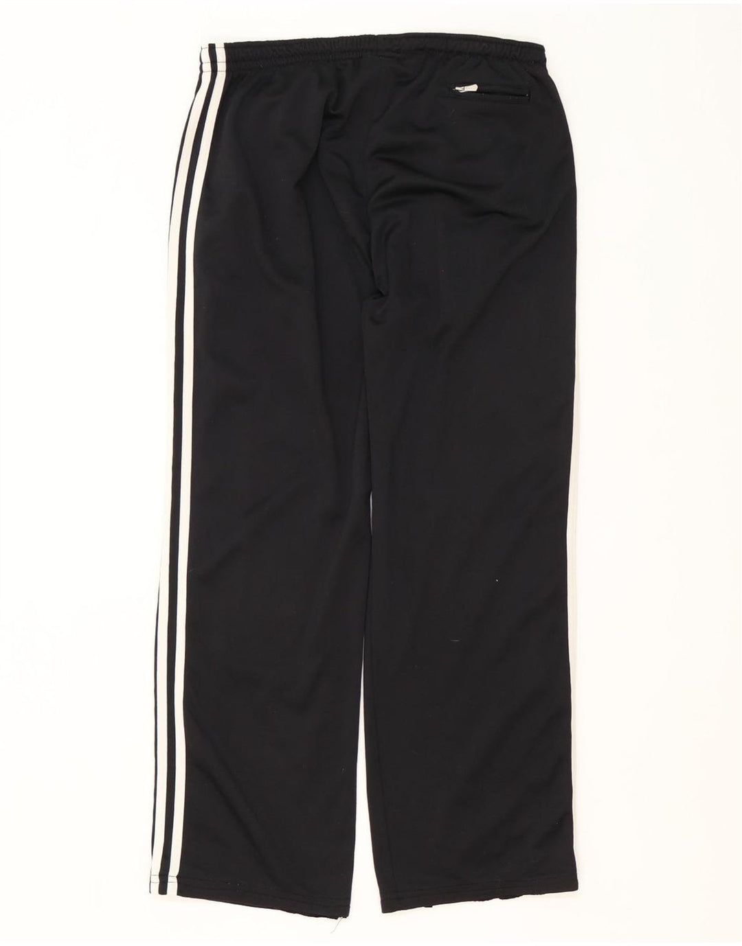 Adidas Mens Tracksuit Trousers UK 40/42 Medium Black Polyester