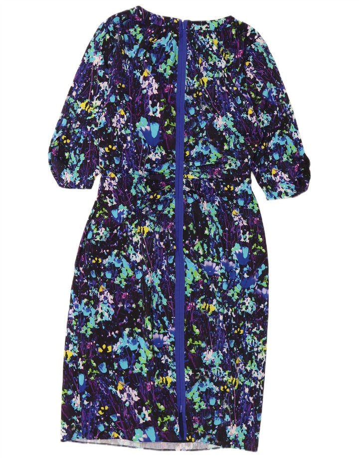Abito tubino da donna con motivo astratto COAST UK 10 piccolo multicolore