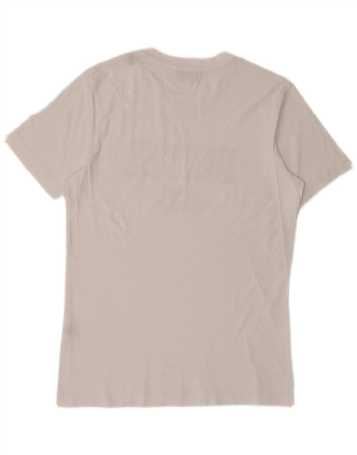 T-shirt grafica da uomo Diesel Top bianca media