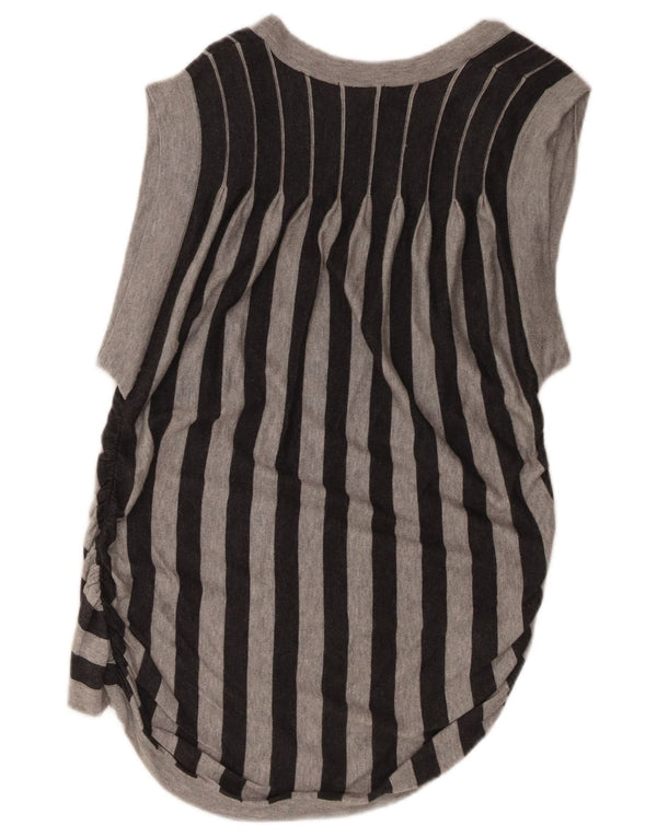 Pulover cardigan cu paragate Ted Baker pentru femei Mărimea 1 XS cu dungi gri