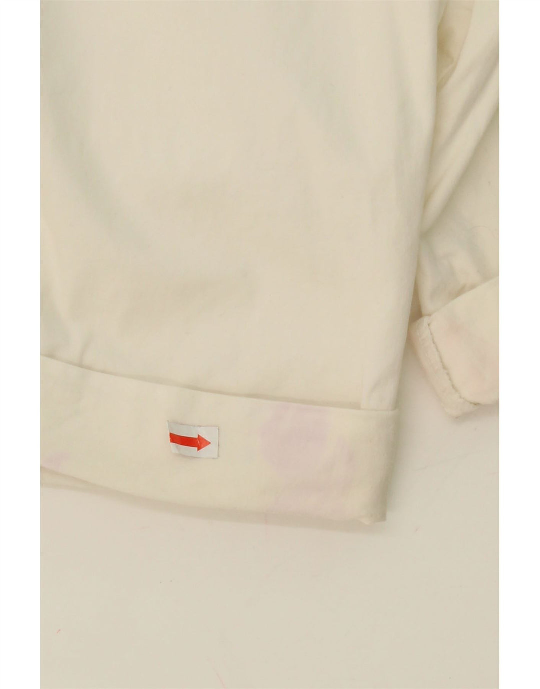 LEE Womens Bermuda Cargo Shorts US 10 Large W30 White Cotton Vintage Lee and Second-Hand Lee from Messina Hembry 