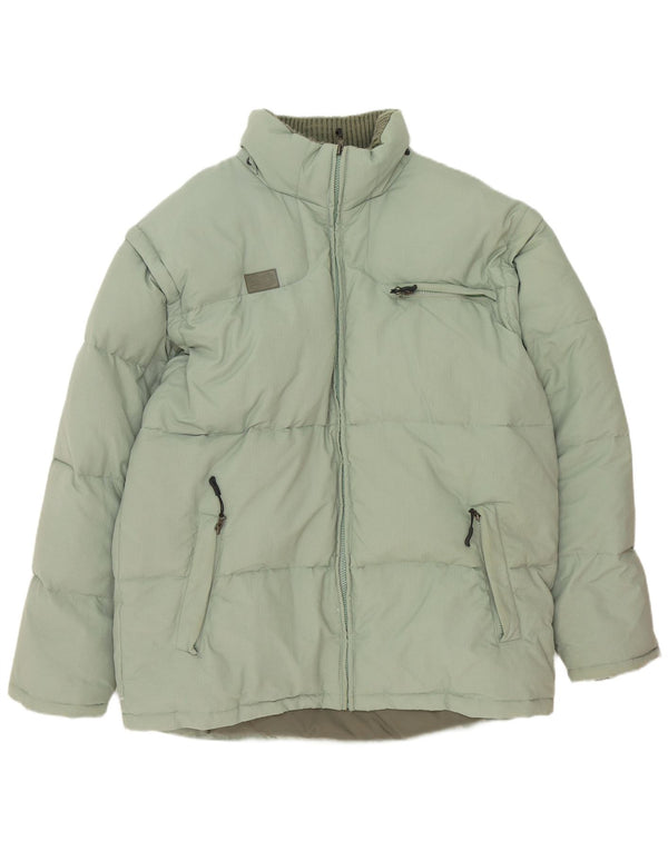 Fila Mens Padded Jacket UK 44 2XL Green Polyester