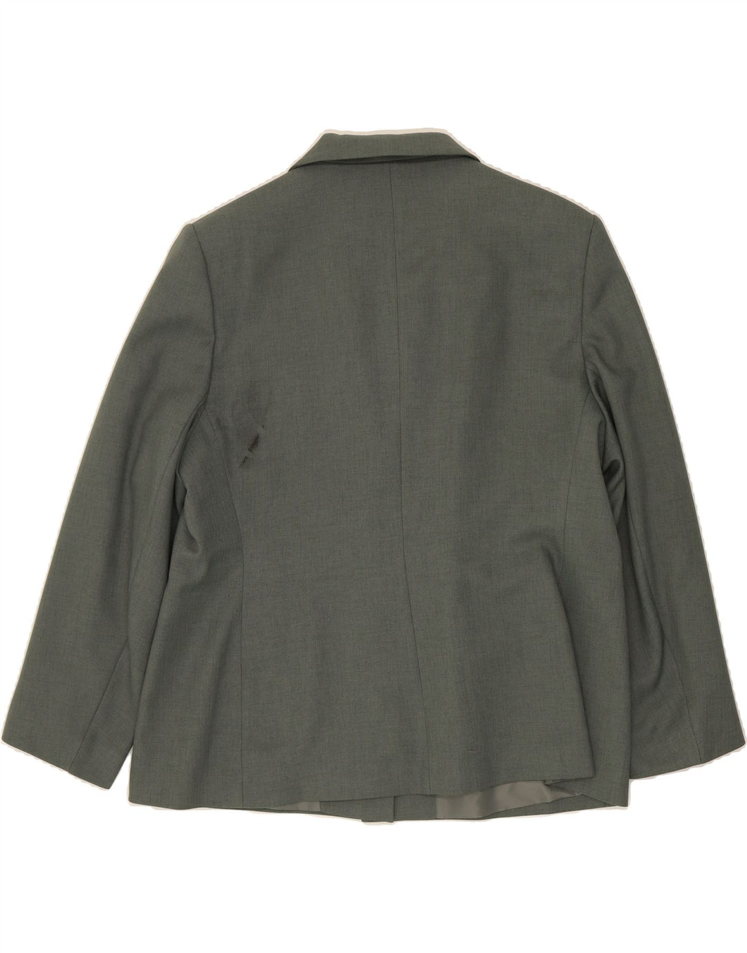 ST. BERNARD Womens 2 Button Blazer Jacket UK 20 2XL Green Polyester Vintage St. Bernard and Second-Hand St. Bernard from Messina Hembry 
