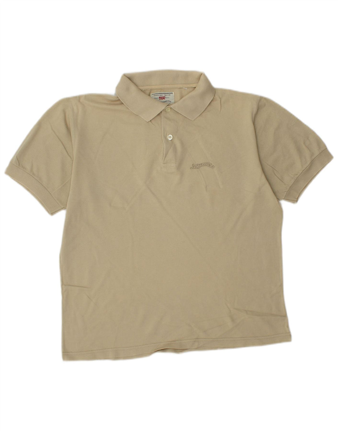 LEVI'S Boys Polo Shirt 13-14 Years Beige