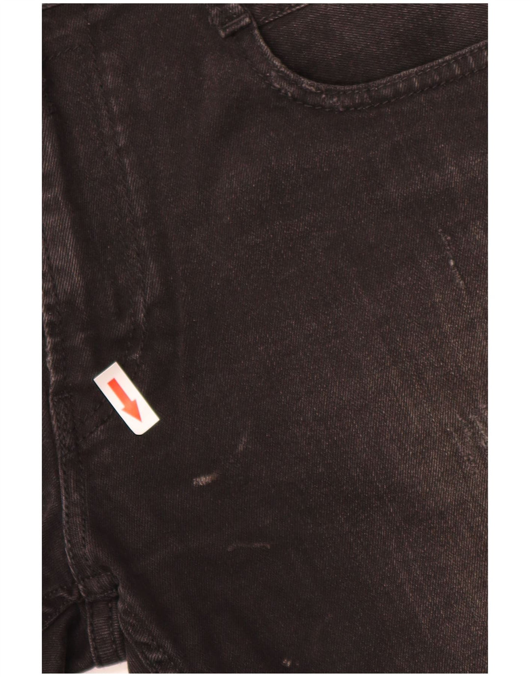 Replay Womens Distressed Slim Jeans W34 L32 Black