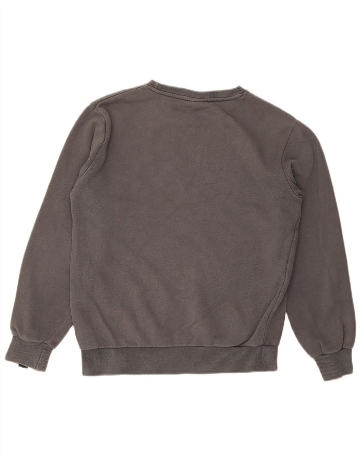ELLESSE Mens Graphic Sweatshirt Jumper XS Grey Cotton