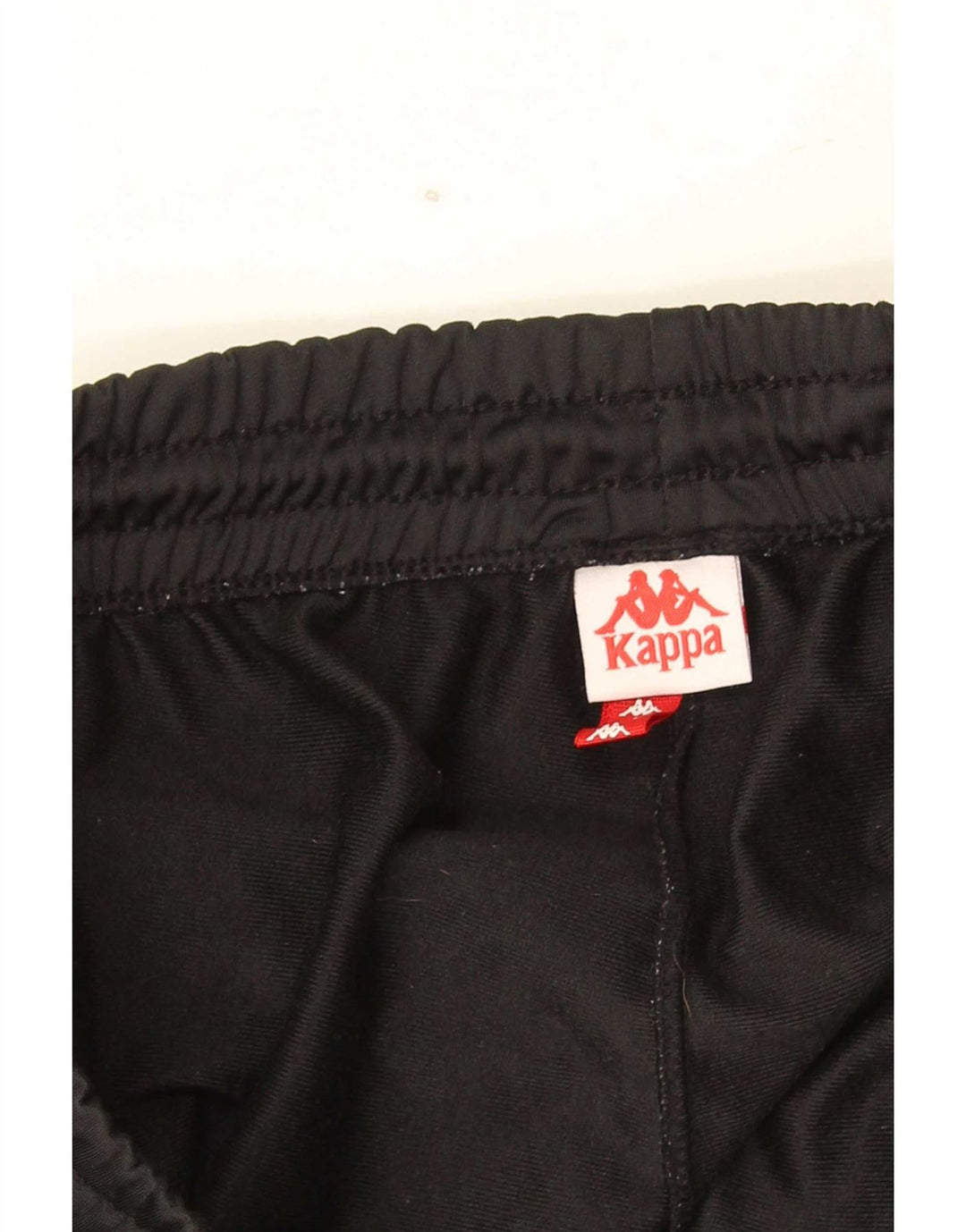 Kappa Mens Graphic Tracksuit Trousers Large Black Colourblock