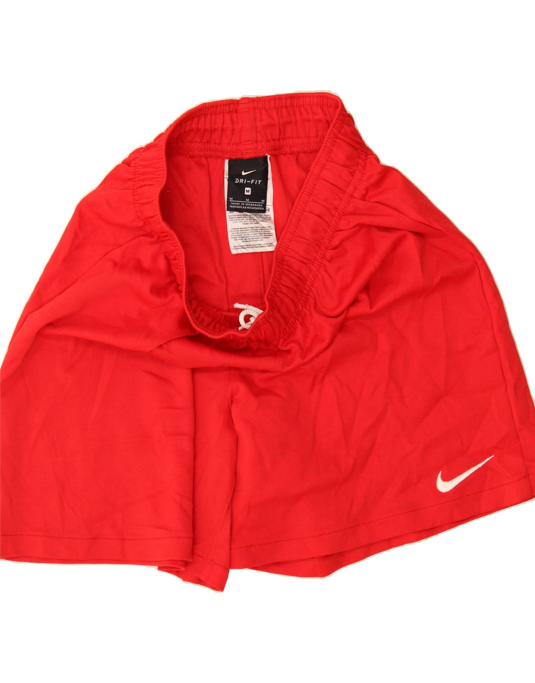 NIKE Boys Dri Fit Sport Shorts 10-11 Years Medium Red Polyester Vintage Nike and Second-Hand Nike from Messina Hembry 