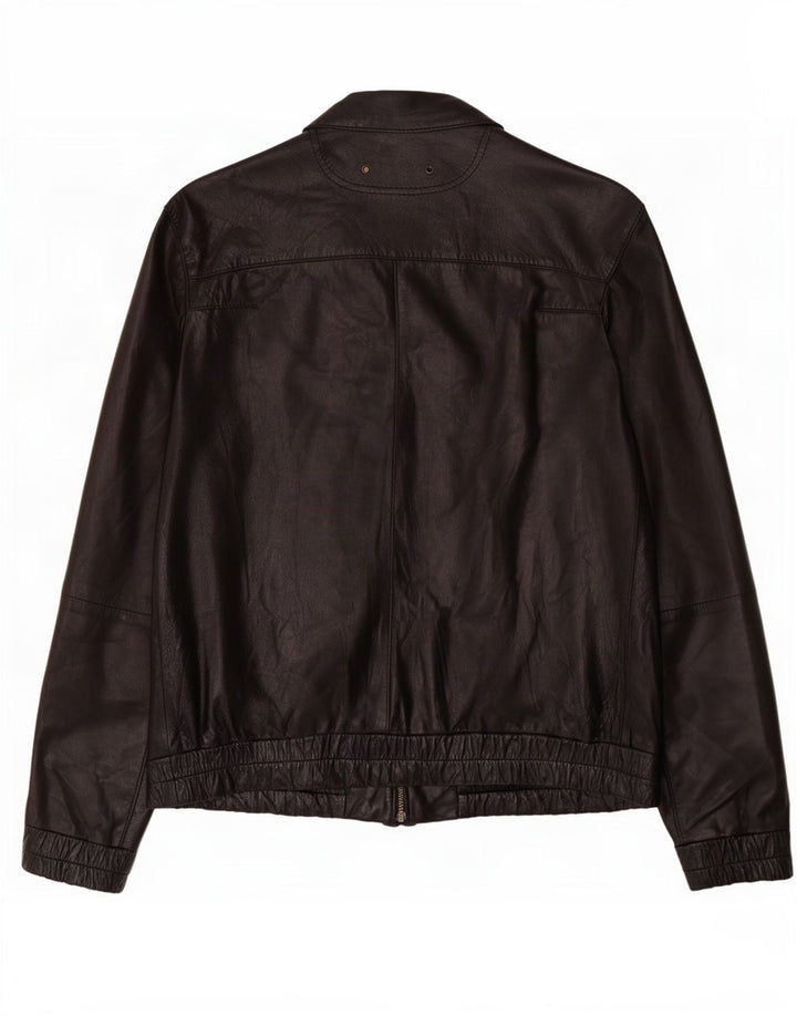 Giacca In Pelle Uomo Conbipel IT 52 Large Nera