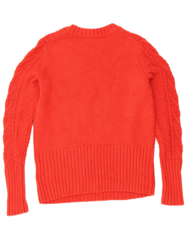 Gap dame sweater med rund hals DK 10 Lille rød bomuld