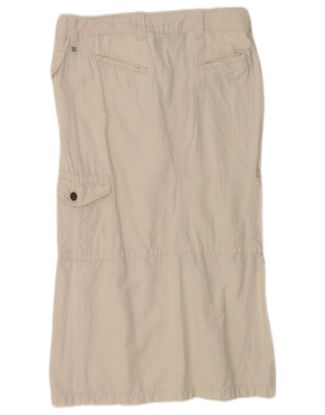 Calvin Klein Womens Cargo Skirt W30 Medium White