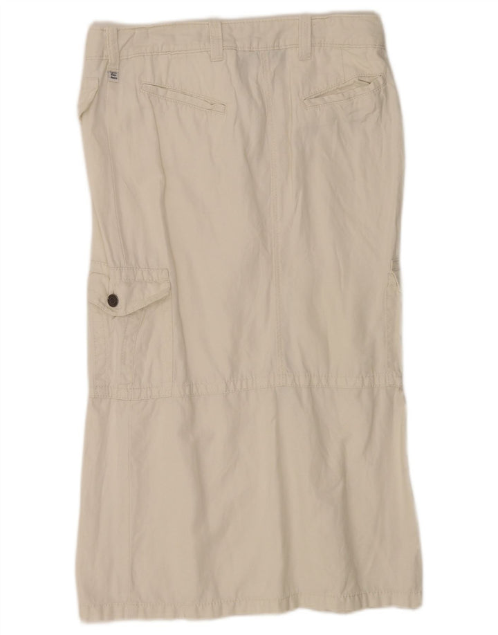 Calvin Klein Womens Cargo Skirt W30 Medium White