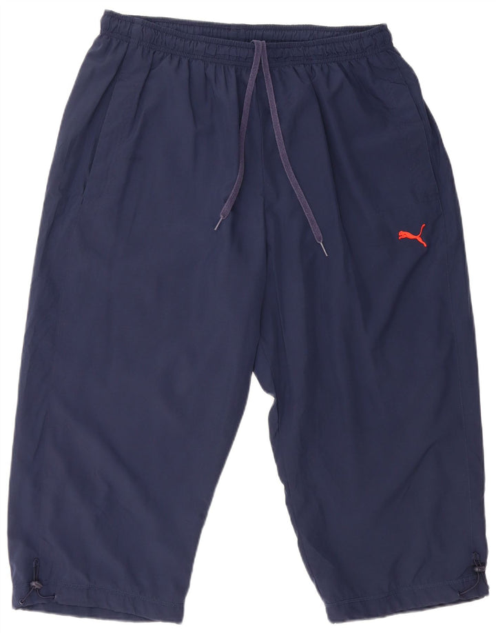 PUMA Bermuda Graphique Sport Homme XL Bleu Marine Polyester