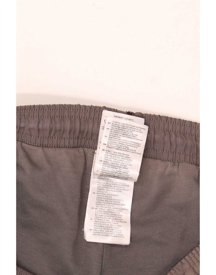 Adidas Mens Tracksuit Trousers Joggers Medium Grey Polyester