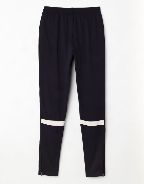 Nike Herre Dri Fit træningsdragt Bukser Large Navy Blue Colourblock Polyester