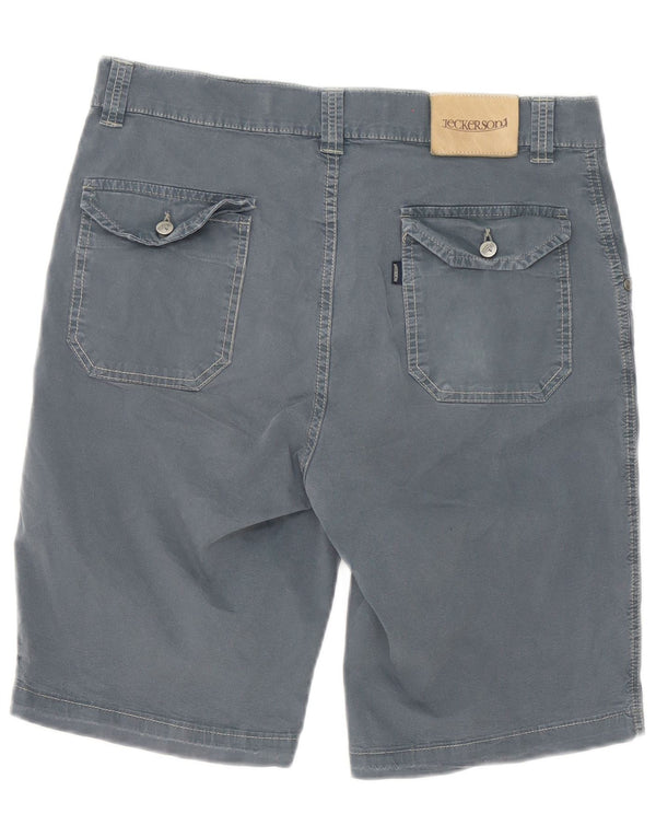Jeckerson Herre Casual Shorts W32 Medium Grey Bomuld