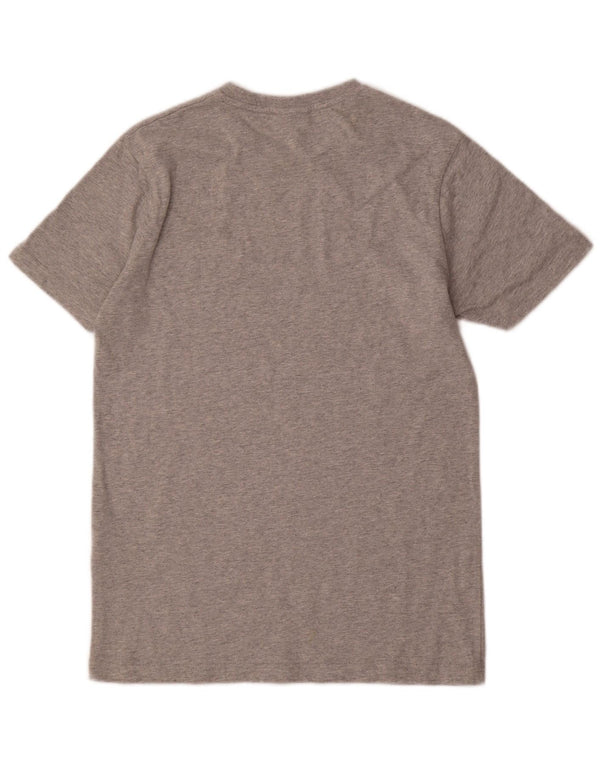 Ellesse Mens Graphic T-Shirt Top Small Grey Flecked Cotton