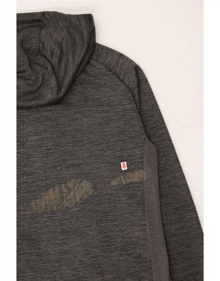ELLESSE Mens Zip Hoodie Sweater Medium Grey Polyester Vintage Ellesse and Second-Hand Ellesse from Messina Hembry 