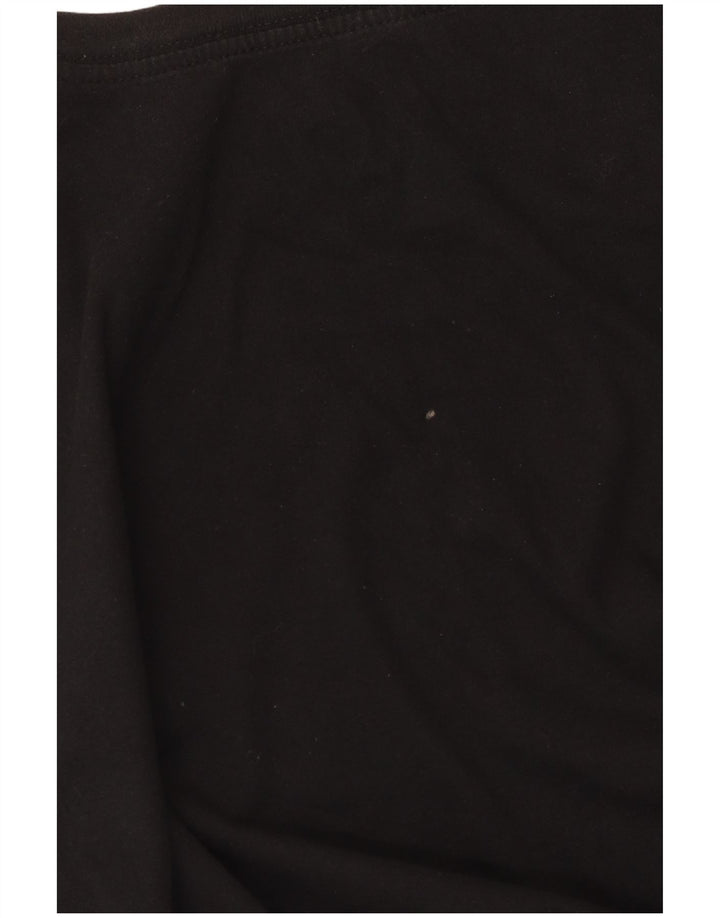 T-shirt da uomo Nike Top grande in cotone nero