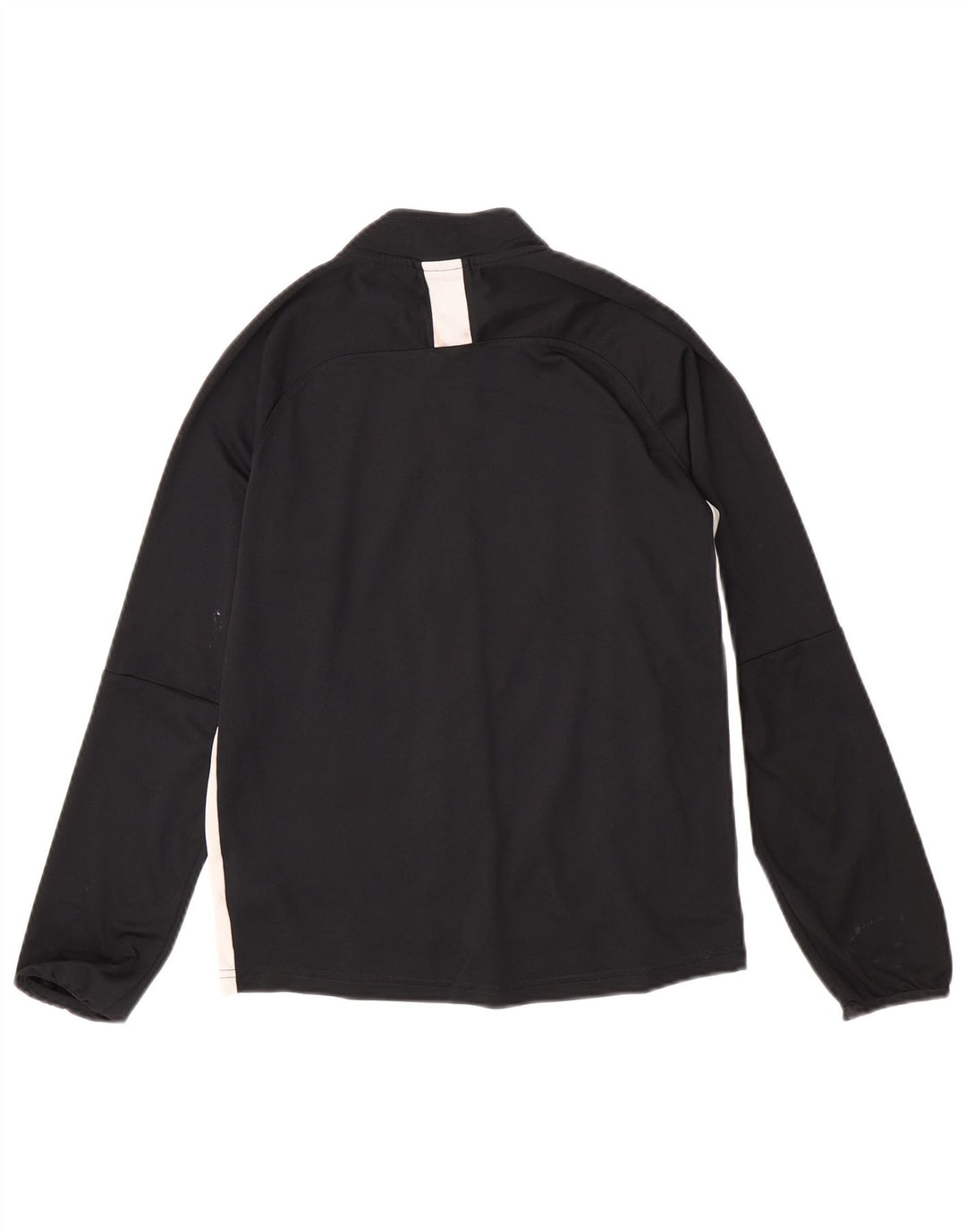 Nike Boys Tracksuit Top Jacket 13-14 Years XL Black Colourblock Polyester