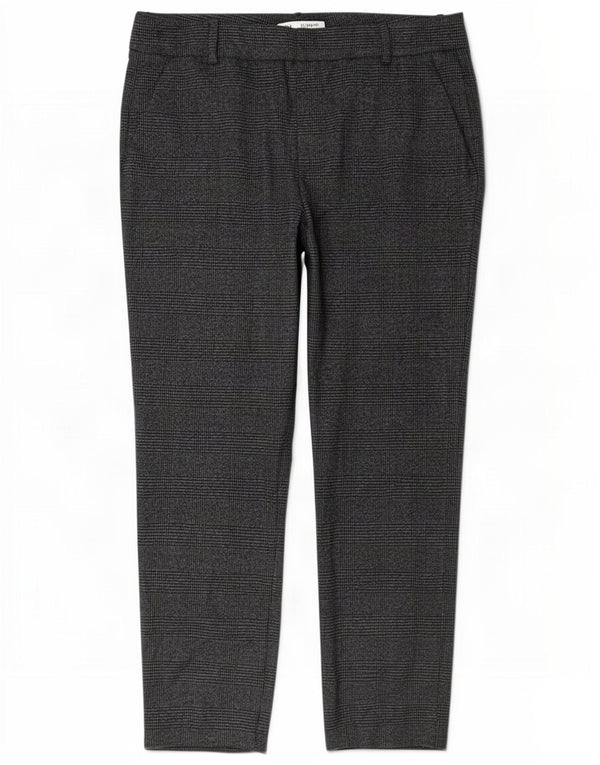 Damskie zwężane spodnie chino Zara EU 40 Medium W30 L27 Szara pepitka