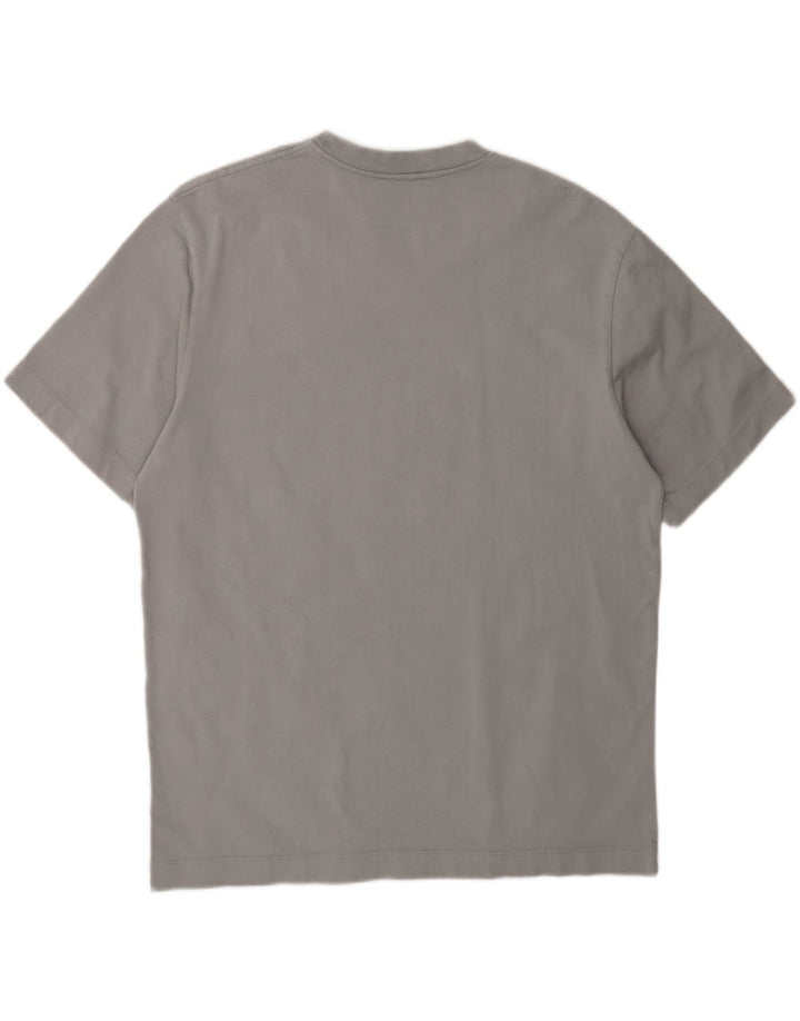 ZARA Mens T-Shirt Top XL Grey Vintage Zara and Second-Hand Zara from Messina Hembry 