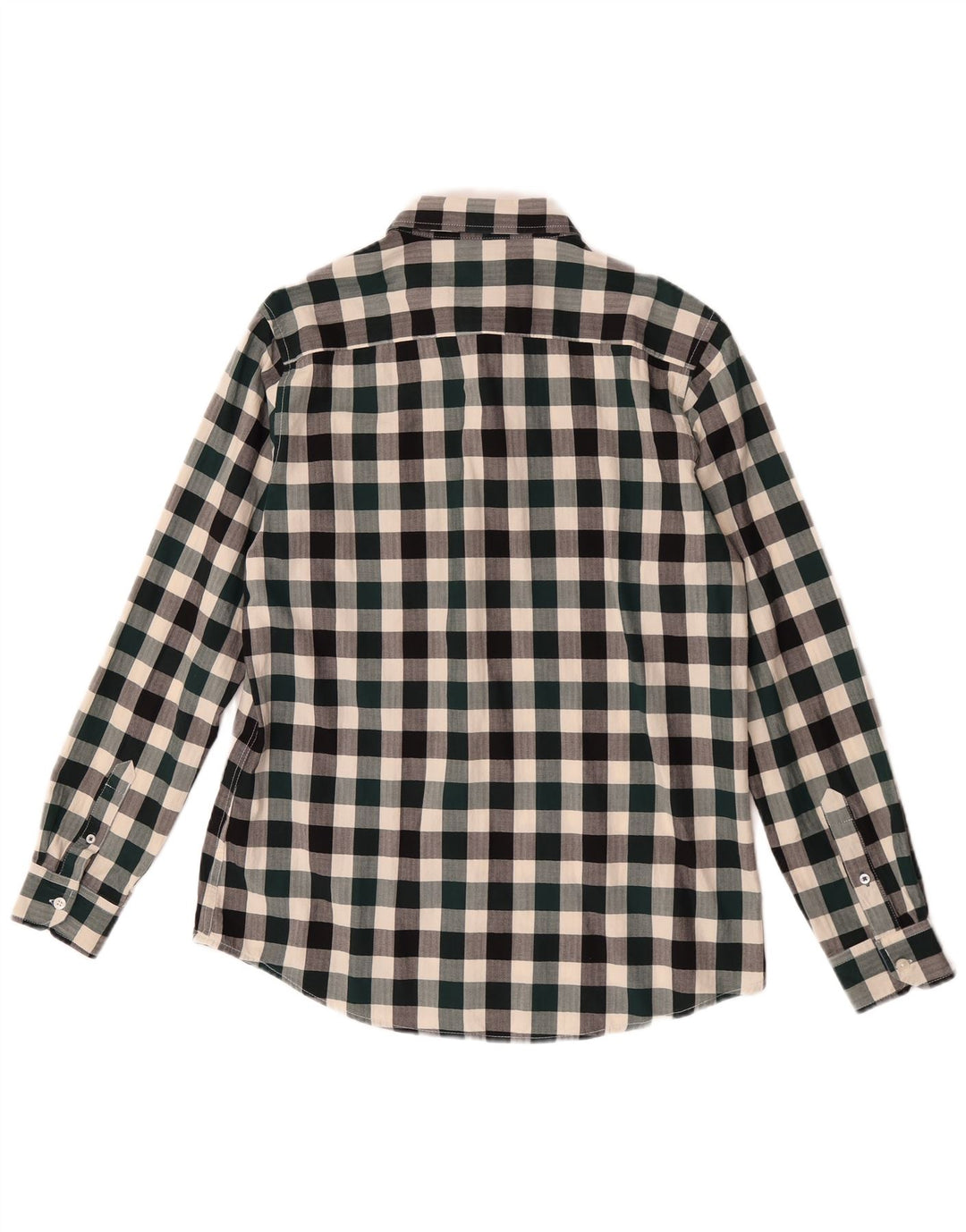 Crew Clothing Mens Slim Fit Shirt Medium Multicoloured Gingham Cotton