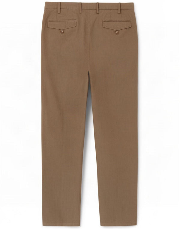 Massimo Dutti Pantaloni chino dritti da uomo EU 42 Large W32 L31 Cotone beige