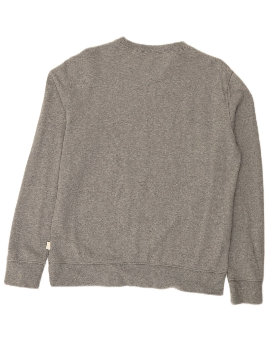 Marks & Spencer Mens Sweatshirt Jumper Medium Grey Flecked Cotton