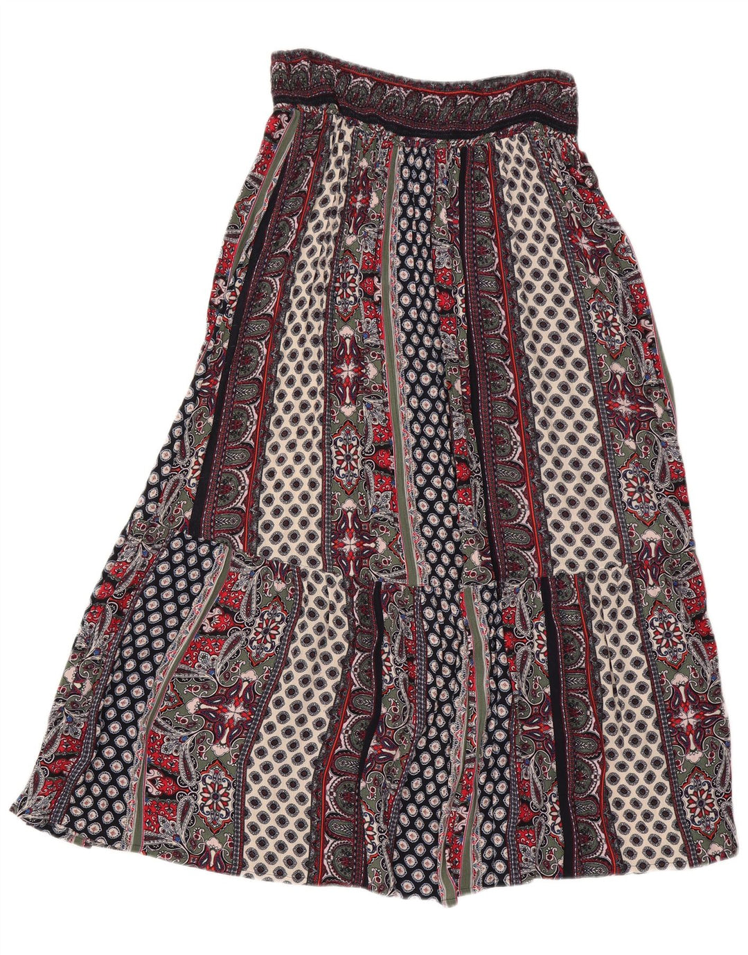 Monsoon Womens Gypsy Rock Medium W30 Mehrfarbige Patchwork-Viskose