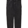 Marks & Spencer Mens Straight Jeans W32 L27 Black Cotton