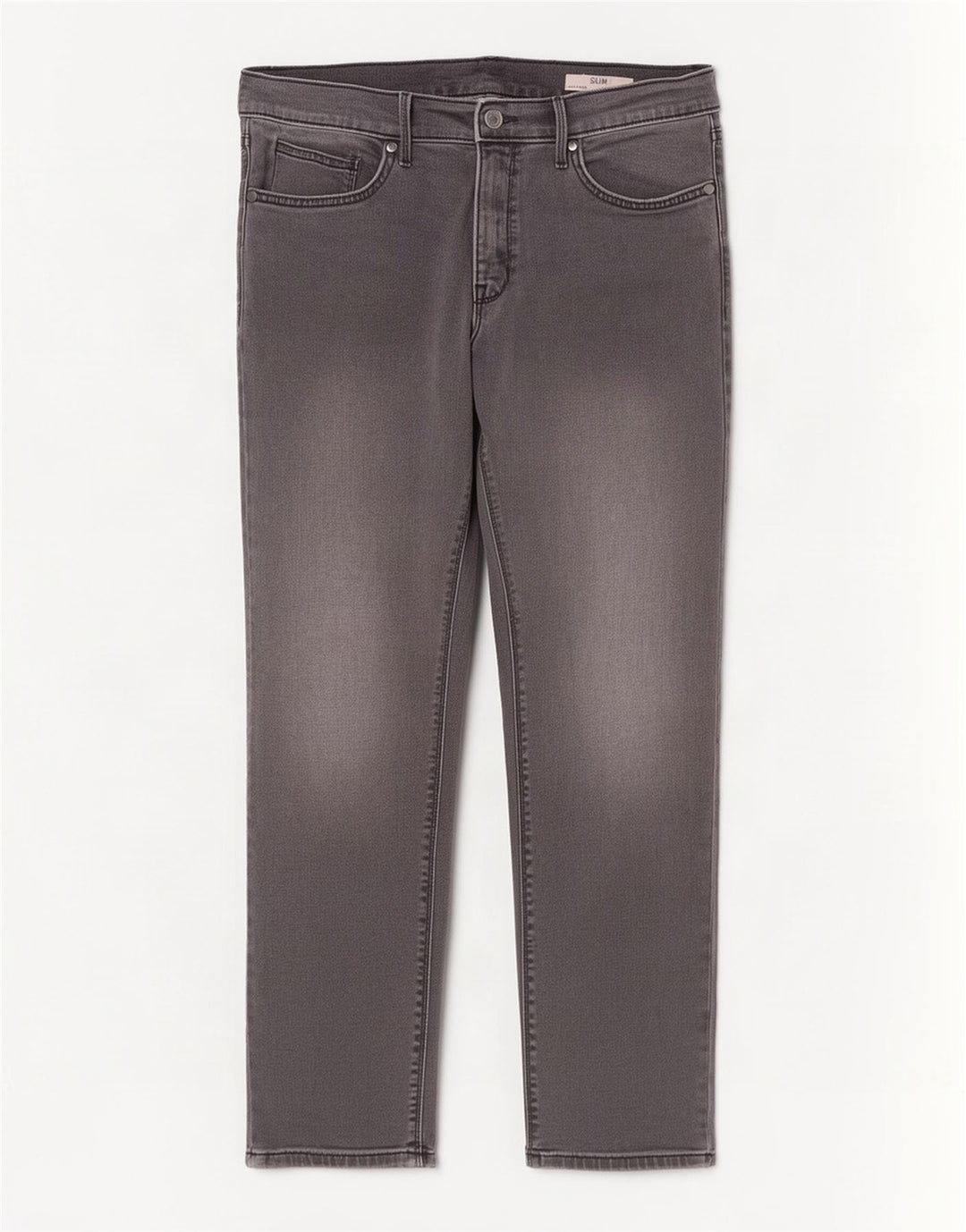 Marks & Spencer Mens Slim Jeans W34 L29 Algodão Cinza