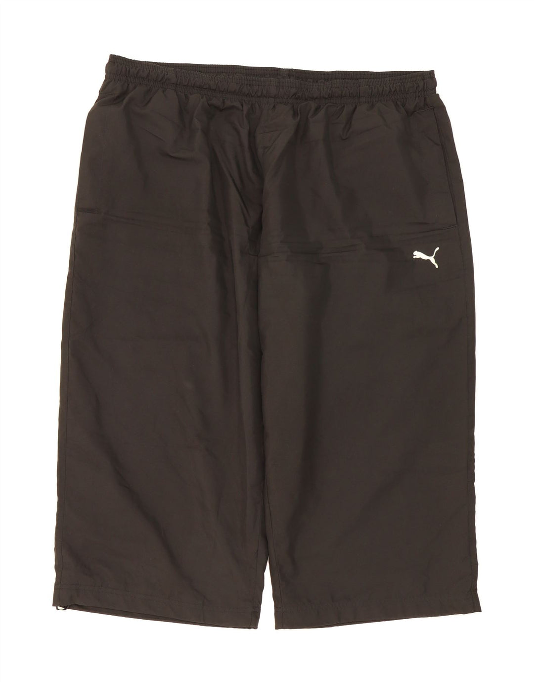 PUMA Mens Capri Tracksuit Trousers 2XL Black Polyester Vintage Puma and Second-Hand Puma from Messina Hembry 