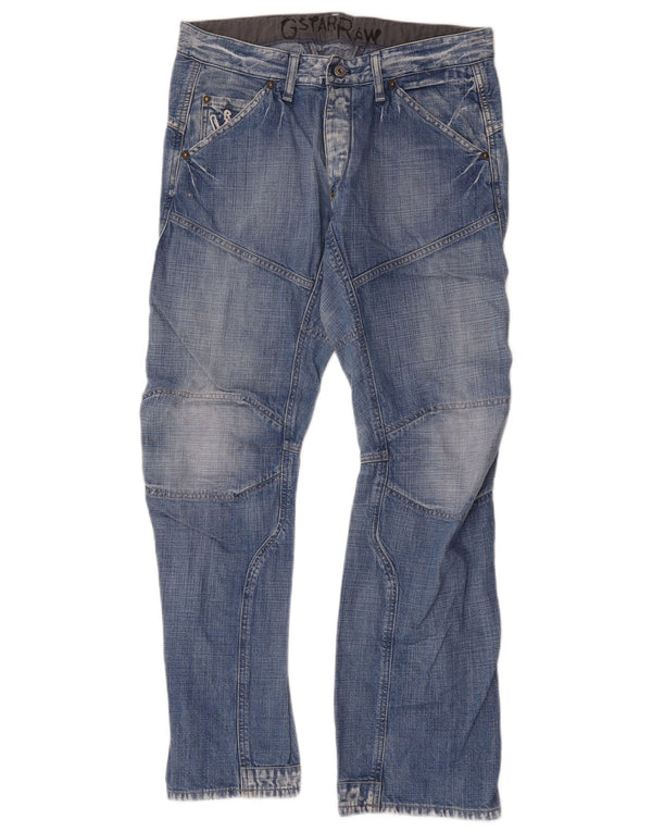 Jeans dritti cargo da uomo G-Star W34 L32 cotone blu