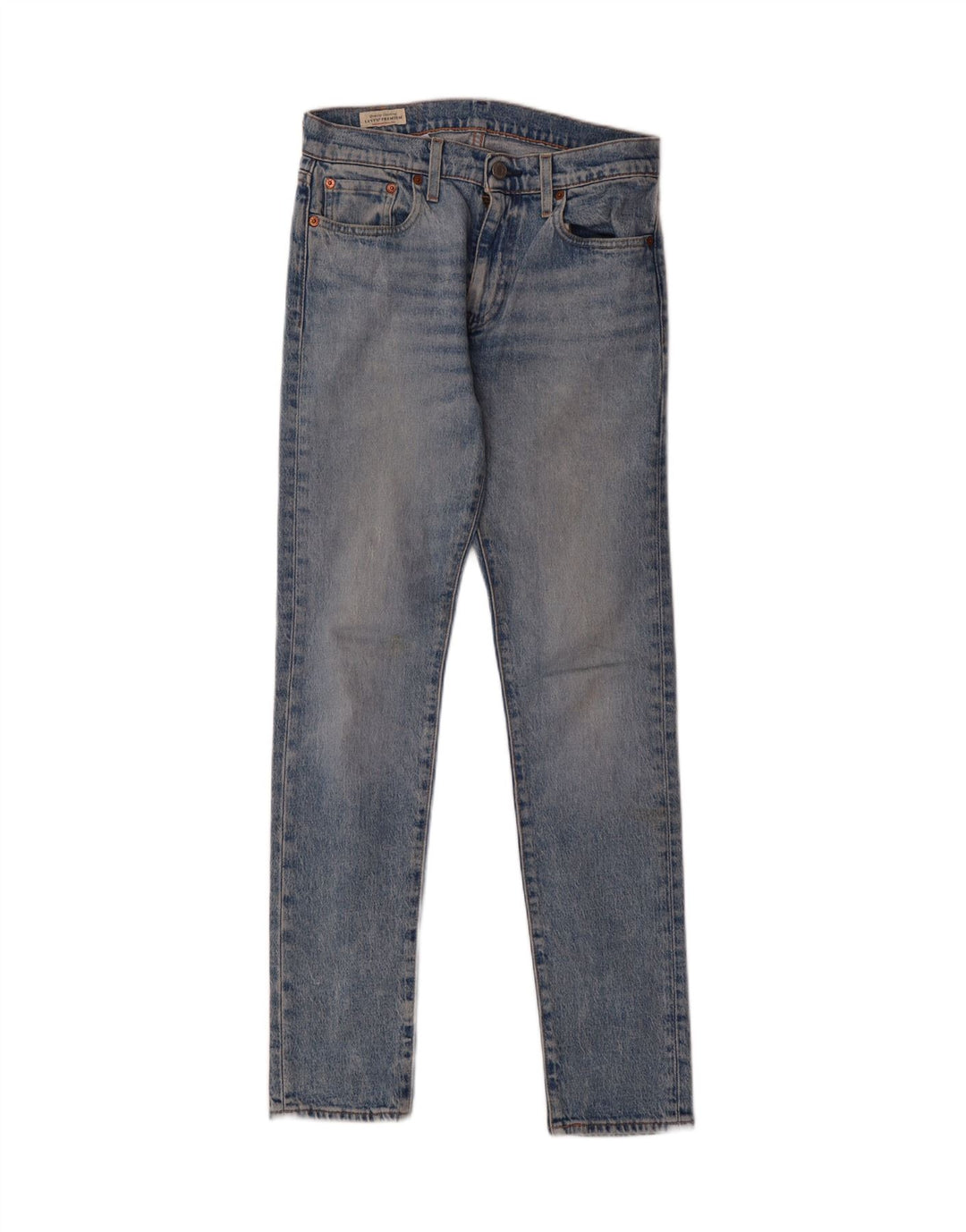 LEVI'S Womens Slim Jeans W28 L32 Blue Cotton Vintage Levi's and Second-Hand Levi's from Messina Hembry 