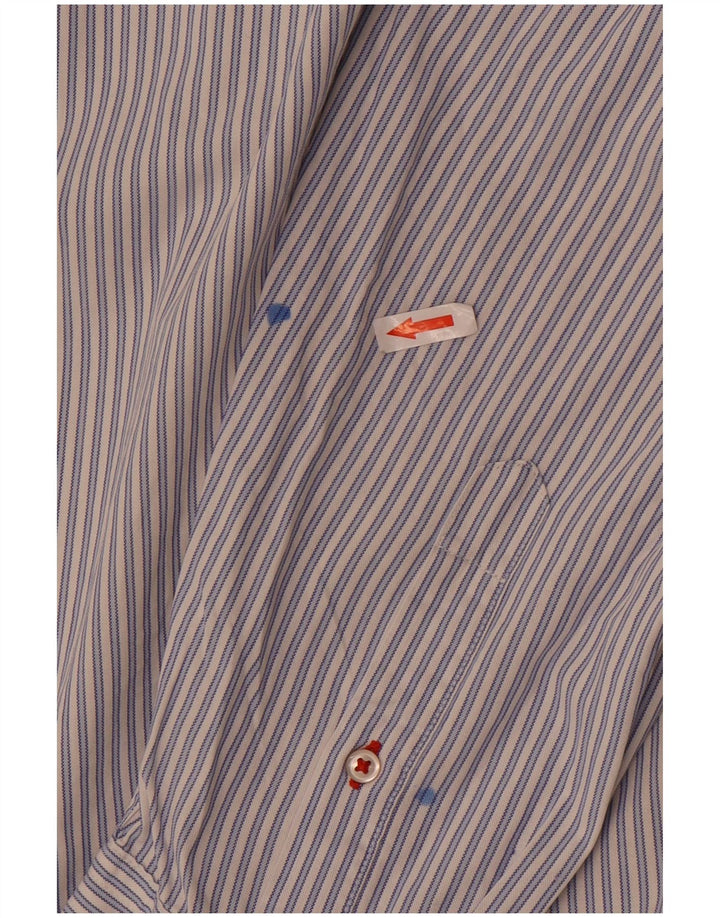 Tommy Hilfiger Mens Shirt Large Blue Striped