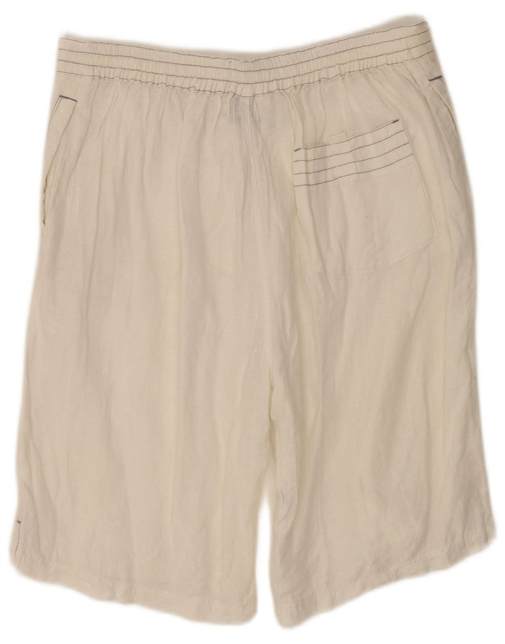 Hugo Boss Mens Bermuda Shorts Large W34  White
