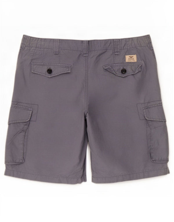 Polo Ralph Lauren Pantaloncini cargo da uomo dalla vestibilità classica W36 Large in cotone blu